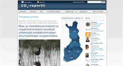 Desktop Screenshot of co2-raportti.fi